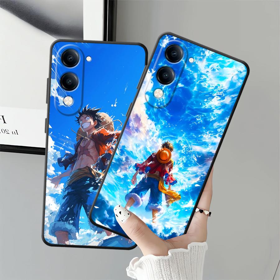 Phone Cover Case for Vivo Y31 Y36 Y12 Y15S Y30 Y27 Y02 Y11 Y33S Y35 Y20 Y21 Y22 Y16 Y17 Y19 Cool Zoro Anime
