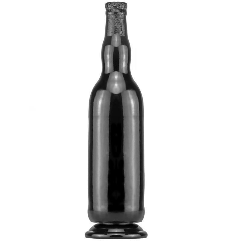 Beer Bottle Female Simulation Penis Crystal Transparent Dildo Adult Female Masturbation Stick