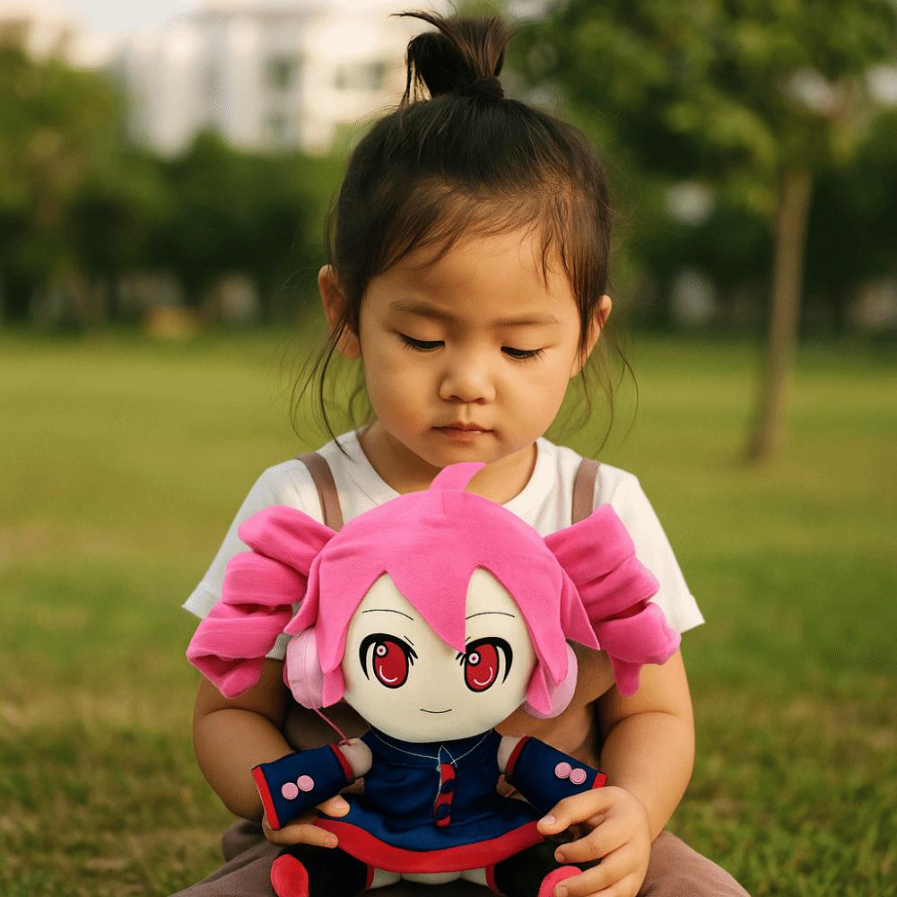 Collection Kasane Teto Plush Doll Decoration Cartoon Plushie Diva Vtuber Toy 22cm Comfortable Stuffed Teto Toy Collectible