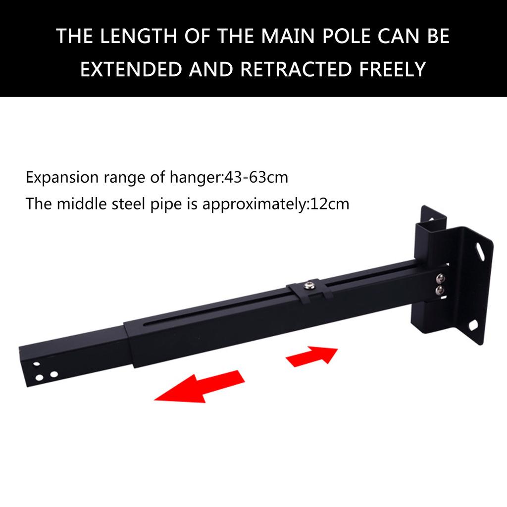 MultiPurpose Projector Bracket for Ceiling and Wall, 43-65cm Extension, Solid 15kg Load Home Theater Accessories