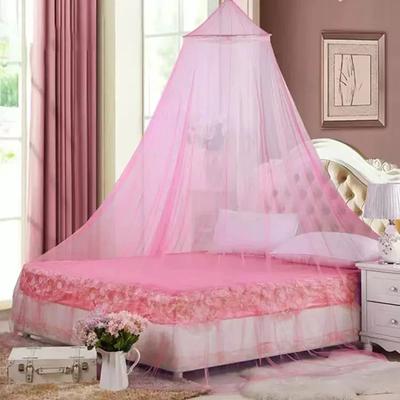 1PCS Summer Hung Dome Mosquito Net for Double Bed Summer Polyester Mesh Fabric Home Bedroom Adults Hanging Decor Mosquito Net