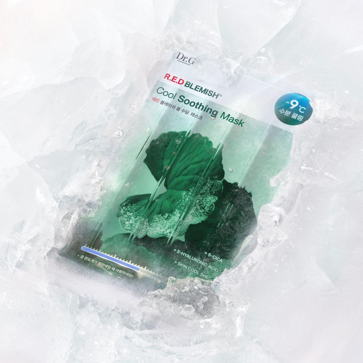 

Dr.G R.E.D Blemish Охлаждающая успокаивающая маска – 10 листов × 28 мл