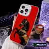Golden Horse Year Mobile Phone Case for iPhone 17 16 15 14 13 12 11 X XR XS 8 7 Air Pro Max Plus White Translucent Cover