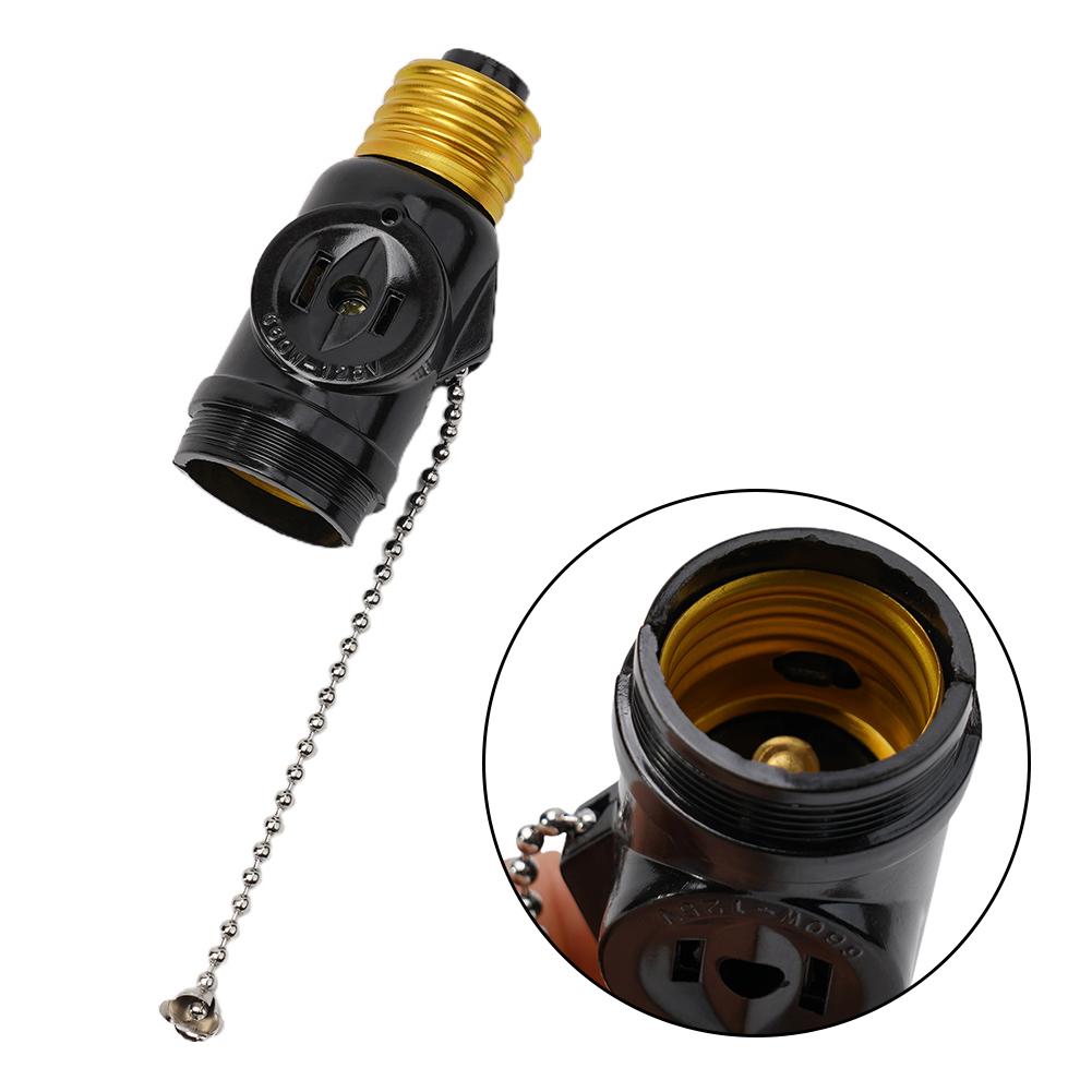 Living Room Bulb Socket To Plug Adapter Wall Plug-In With Switch Base Ac Outlet