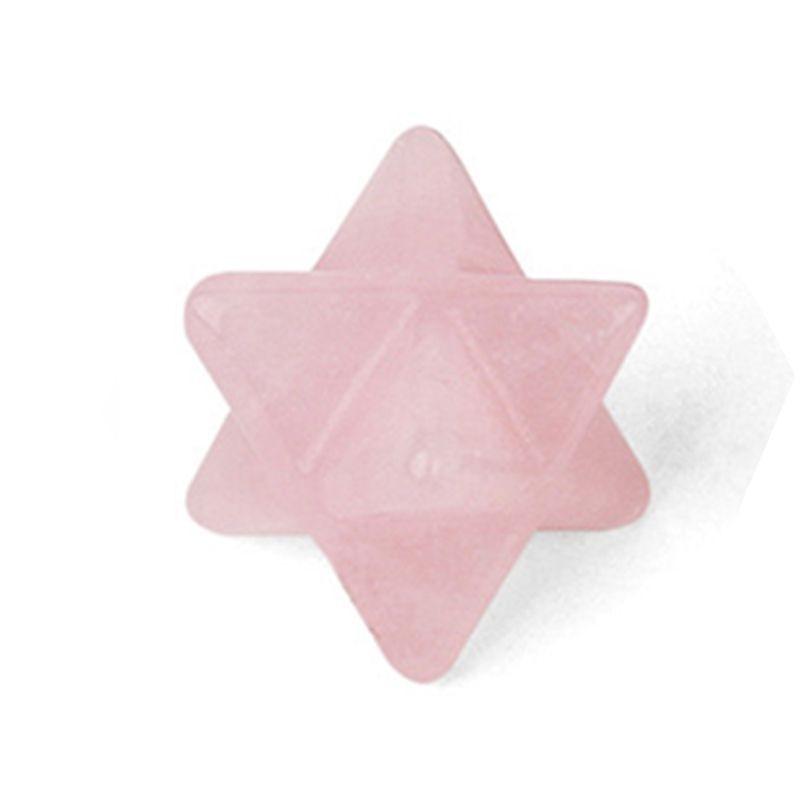 Merkaba Star Crystal Natural Jewelry Meditation Sacred Healing Decoration Energy