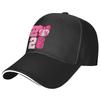 2026 Disco Pink Bow Baseball Cap Polyester Casual Adjustable Gift for Teens Unisex