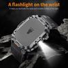 2025 Nieuwe 2.01-inch HD Scherm Heren Smartwatch met Zaklamp Buitensporten Heren Horloge IP68 Waterdicht Gezondheidsmonitor Oproep Smartwatch