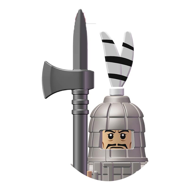 Kinas eldgamle Qin-dynastisoldatfigurer Byggeklosser Terrakottahæren Klosser Samling Leker For Barn