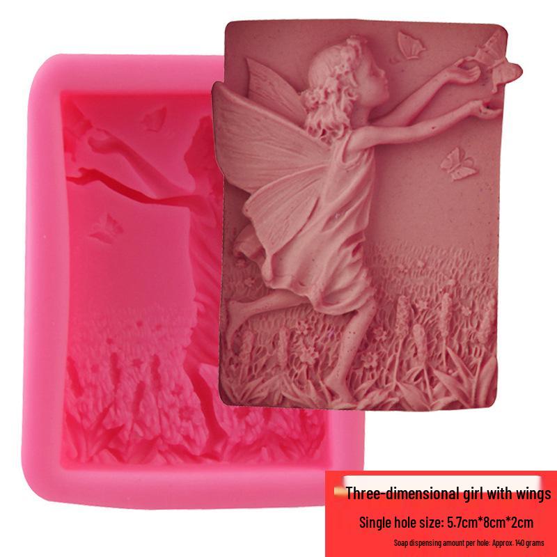 Silicone Soap Mold Making Set for DIY and Children's Homemade Breast Milk Soap