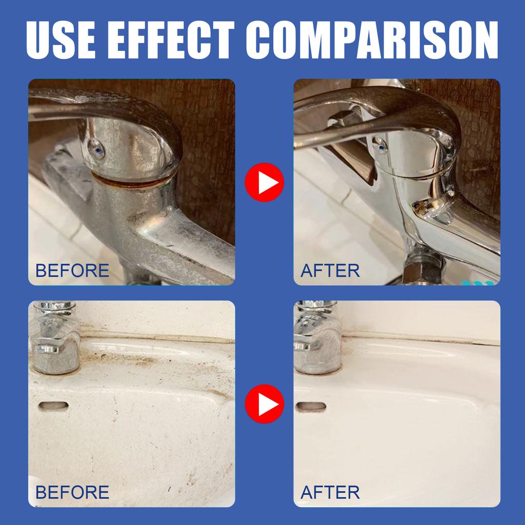 Stubborn Stain Remover, Shower Cleaner, Powerful Descaling Shower Toilet Cleaner, Sewer And Toilet Bathroom Cleaner 60ml