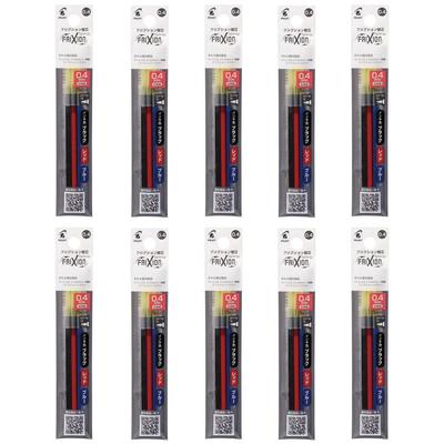 Pilot Długopis FriXion 3 10LFRF243C Wkłady, LFRF, 0,4 mm, Kolory, Opakowanie 10 szt.,