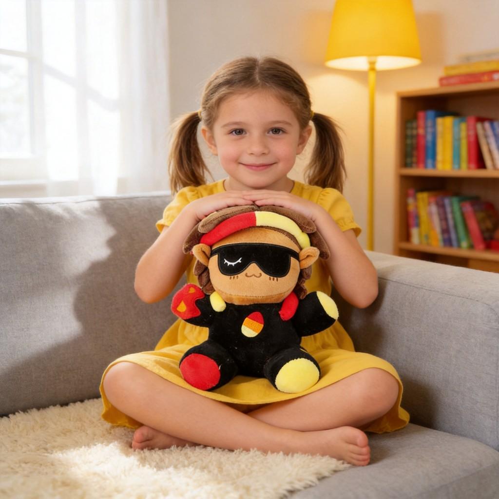 Flamefrags Plush Toy Cartoon Doll Gift For Kids And Teens