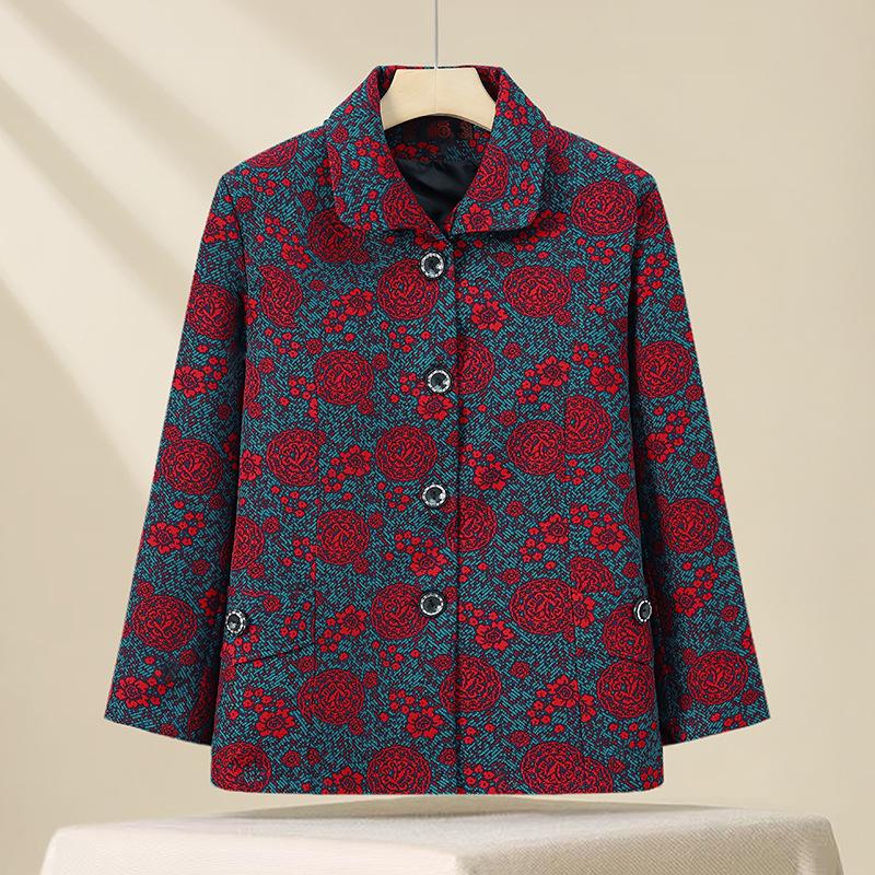 Grandma's Timeless Autumn Coat for Seniors (Ages 60-80) - New 2025 Spring & Autumn Fashion