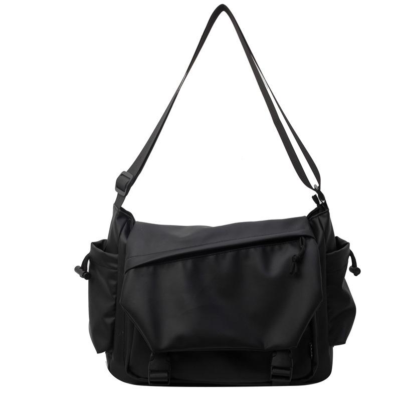 

Холщовая сумка Женская сумка из ткани Оксфорд Сумка через плечо Сумка на плечо L чёрный