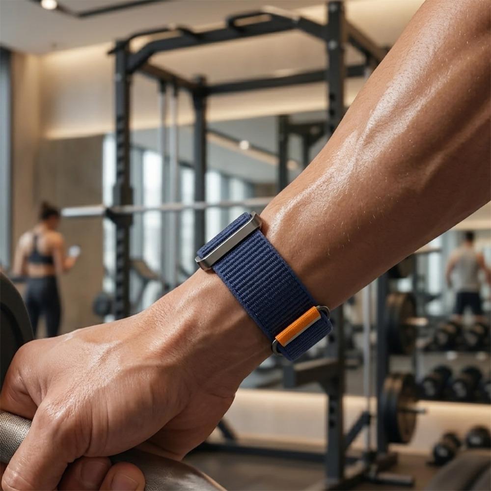 Bandă Reglabilă din Nailon Împletit pentru Google Fitbit Air Soft Respirabilă Curea Sport Brățară Confortabilă pentru Tracker Fitness