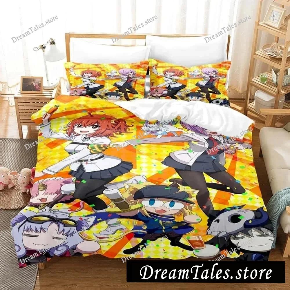 3D Anime Bed Sheet Set Carnival Phantasm Bedding Set Single Twin Full Queen King Size Bed Set Adult Kid Bedroom Duvet Cover Sets