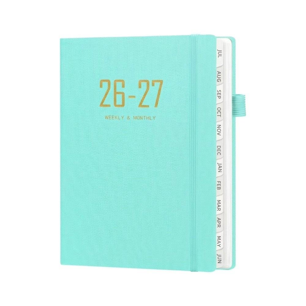 Daily Planning 2027 A5 Planner Notebook with Strap Daily Planner Fabric Notebook  Office Stationery