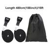 2 Pieces Lashing Strap Adjustable Tie Down Nylon Ratchet Tension Belt with Buckle Motorcycle Bicycle Lash Straps