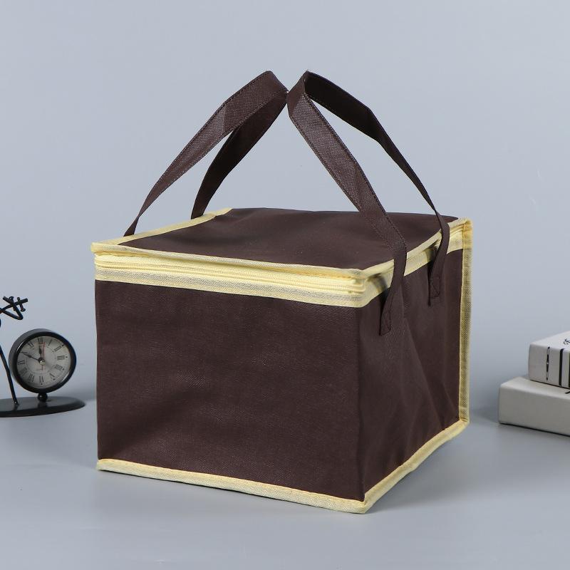 Thickened Aluminum Foil Insulated Food Bag Large Capacity Portable Cooler Tote for Cake Picnic Outdoor Camping Picnic Bags