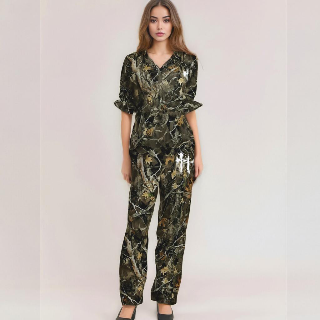 Women's Loose Cropped Pants, Wide Leg Drawstring Yoga Pants Comfy Pants With Pockets