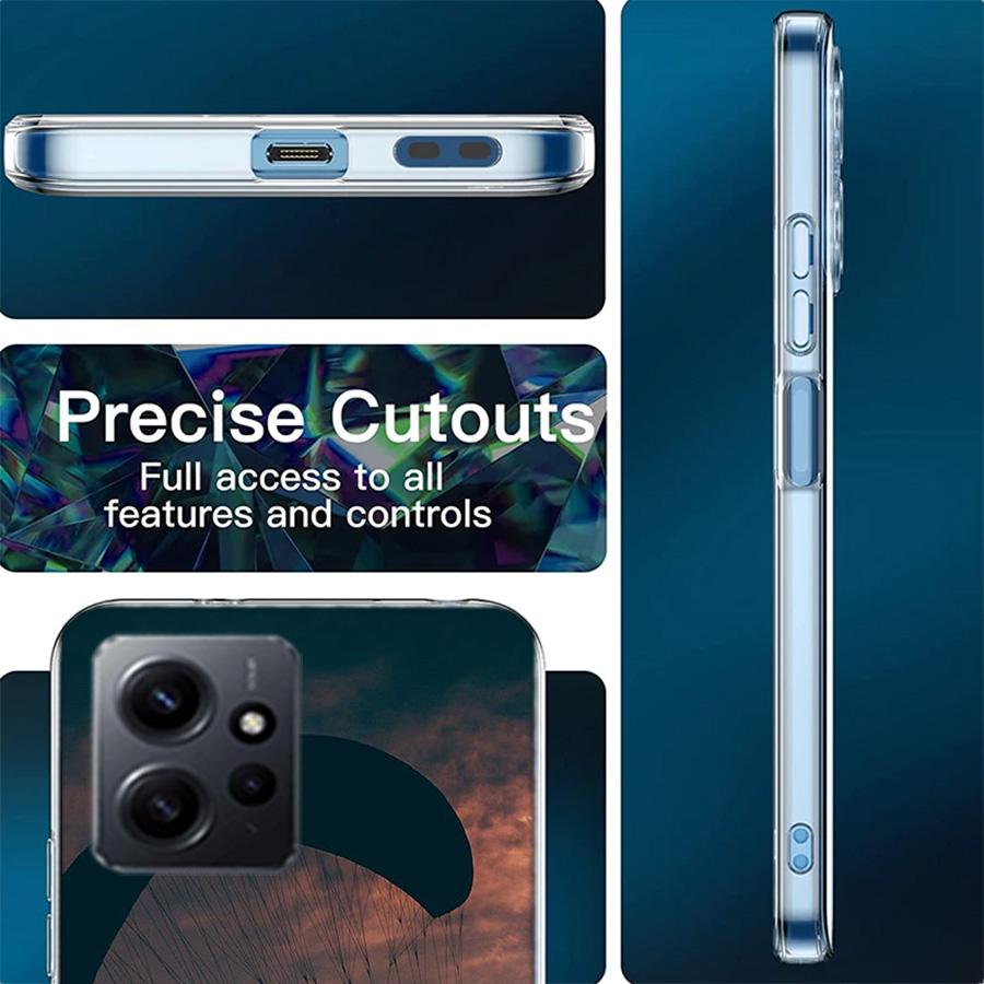 Extreme Adventure Parachuting Phone Case For Redmi 12 13C 12C 15C 9 10 10C Note 13 Pro Plus 14 15 Pro 9T 9C 9A TPU Soft Cover Cl
