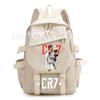 Ins Sports CR7 Backpacks Sports Casual Multi-pocket Capacity Teens Laptop School Bags Lightweight Women Men Travel Mochilas