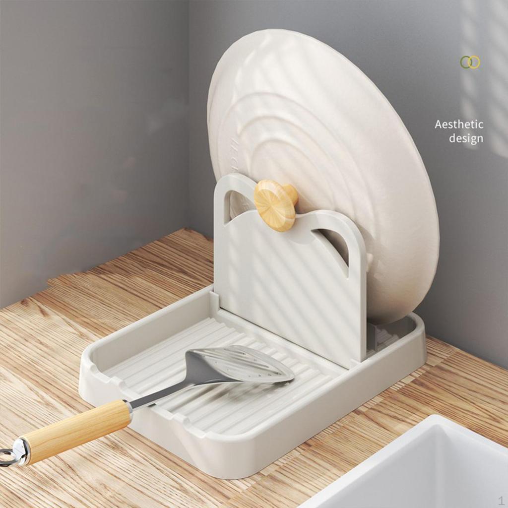 Efficient Kitchen Pot Lid Organizer for Home and Restaurant Use