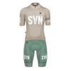 Mens Cycling Jersey Shorts Set Summer Breathable Quick-Dry Performance Wear Road Mountain Bike Riding