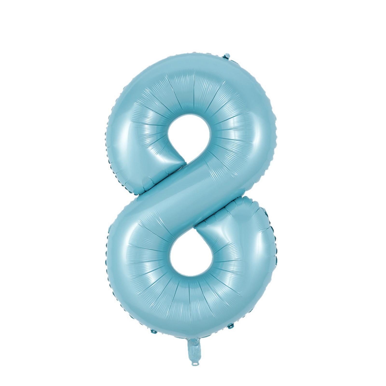 

40 Inch Pearl Blue Digital For Birthday Photography, Large Digital One Size