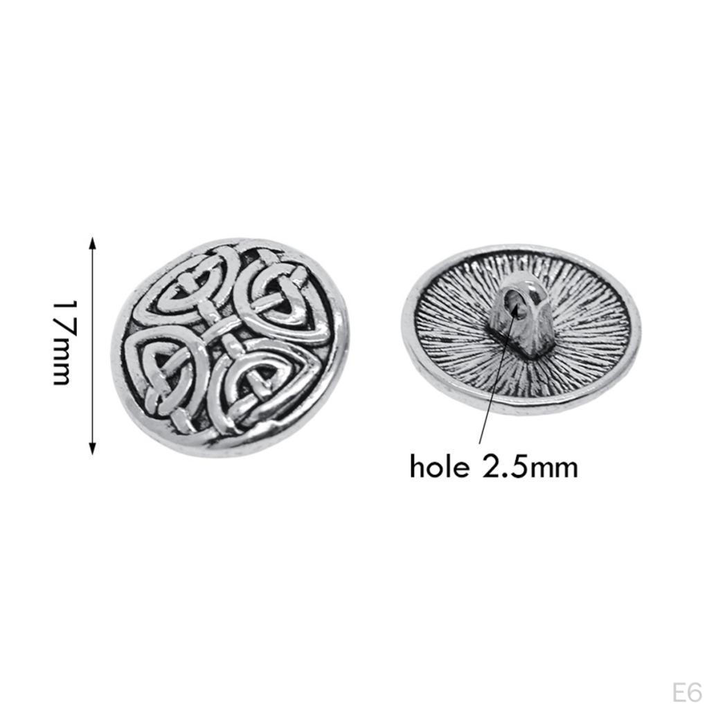 10 Pieces Sew Buttons Sewing Crafts with for Clothes Shirts Suits Coats Sweaters