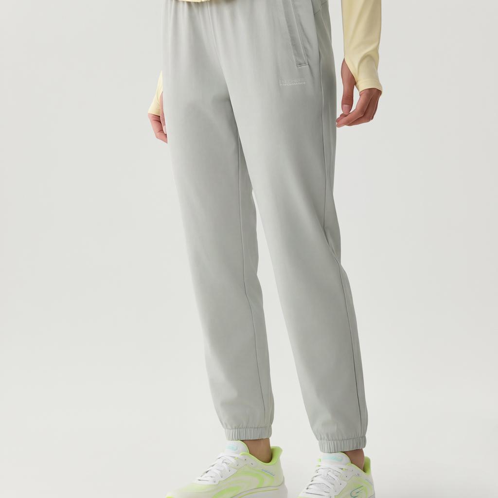 Skechers Lace-Up Soft Solid Color Knitted Sports Pants Women bottoms P226W232-02VP