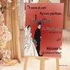 Custom Wedding Welcome Sign Display Stand: High-End Creative Decoration for Engagement Banquets