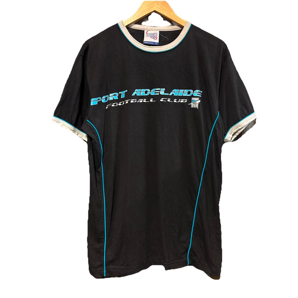 Port Adelaide Power AFL Fußball Y2K Vintage T‑Shirt