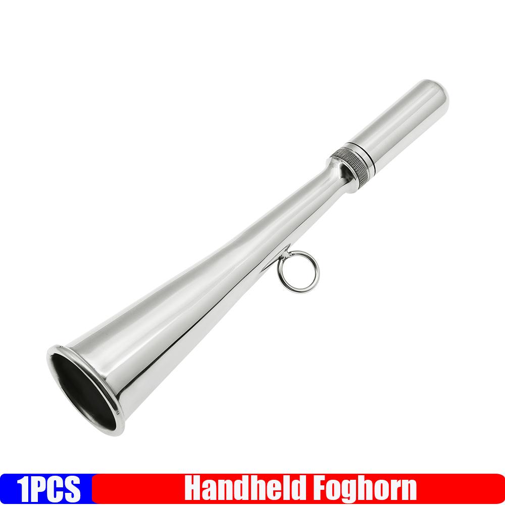 

Морской ручной туманный гудок из нержавеющей стали со съемным мундштуком для судового туманного горна
