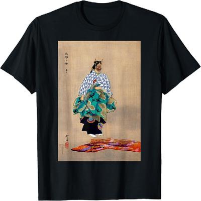 Japan Retro Kunst Noh Theaterstück Aoinoue Ukiyo-e T-Shirt