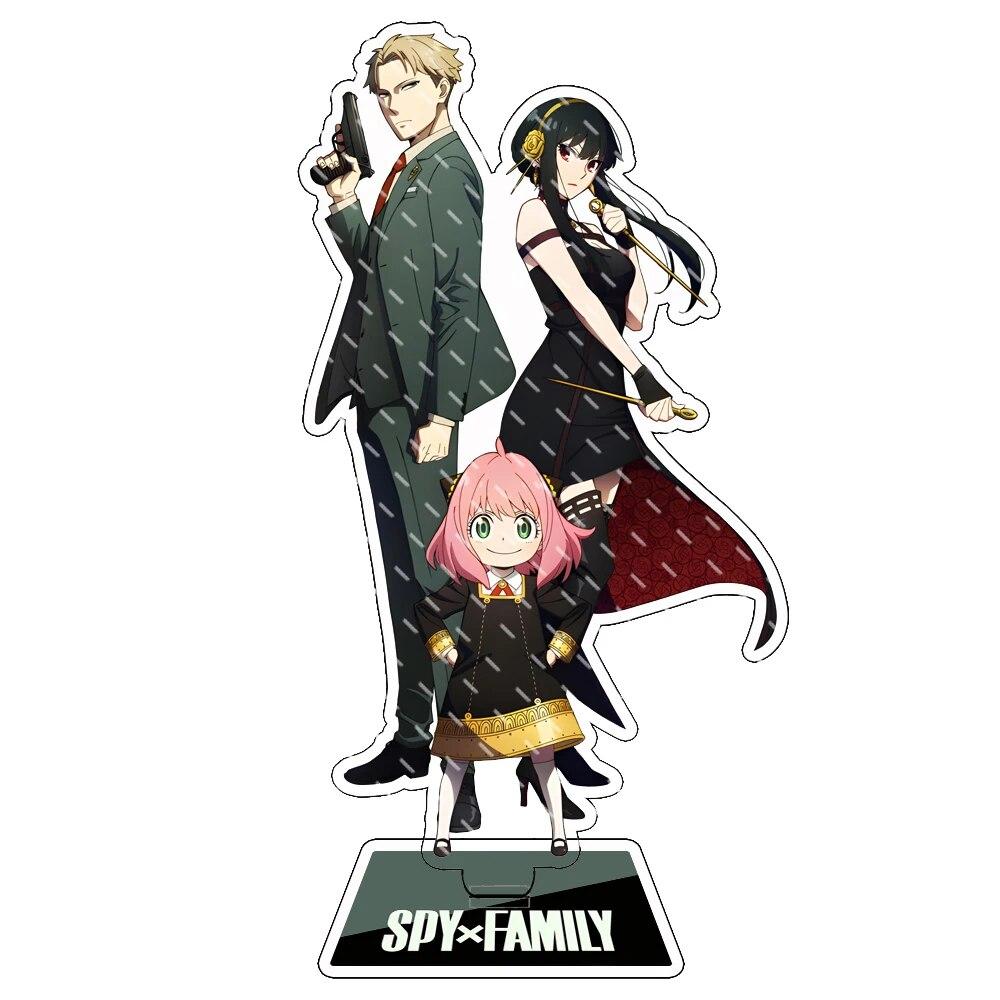 Anime Spy X Family Figure Cosplay Acrylic Stand Twilight Loid Forger Yor Forger Anya Forger Model Plate Collection Props Gifts