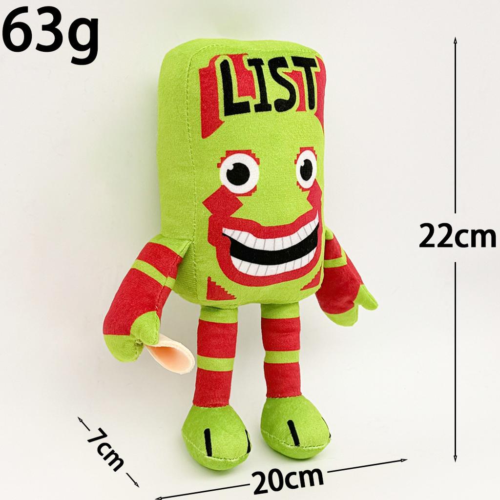 25cm Steal A Brainrot Esok Sekolah Plush No.9 House Stuffed Animal Plush Stuffed Animal Toy Kawaii Toys For Kids Christmas Gifts