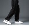 Men's Corduroy Heavyweight Straight-Leg Sweatpants: Trendy Wide-Leg Casual Pants for Spring and Autumn.