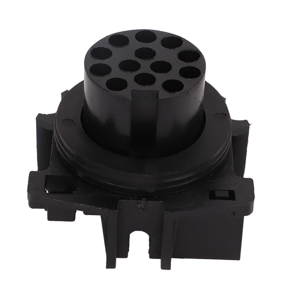 Aluminum Alloy 13 Pin Trailer Socket EU Standard 12V 12V Trailer Connector Female Trailer Connector Vehicle Connection