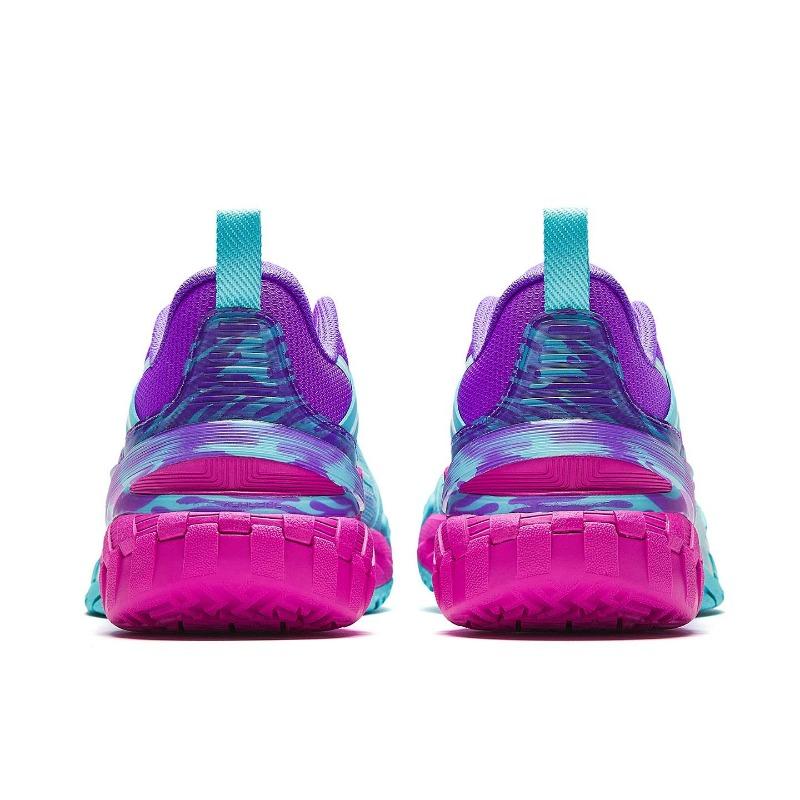 Anta Air Space 6 Blue Flame Summer Edition Cement Killer Outdoor Shock Absorption Anti-Slip Anti-Tipping Low-Top Basketball Shoes 912621612-1