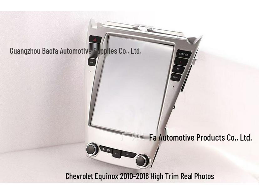 Chevrolet Equinox 2010-2016 Android CarPlay Large Screen Navigator