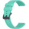 22mm Universal Silicone Strap, Turquoise