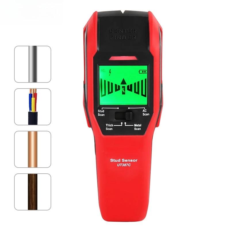 UNI-T UT387C Portable Wall Scanner Multifunctional LCD Display Metal Detector 4 In 1 Digital Wall Stud Finder