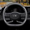 Car steering wheel cover for Hyundai I10 Getz Grand Starex Accent Elantra Atos Sonata Santa Fe Tucson I40 Ioniq Atoz Car