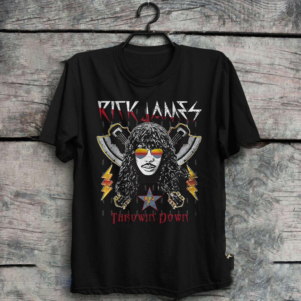 SALE Rick James Men Tshirt Black Unisex All Sizes S to 5XL Unisex T-Shirt S
