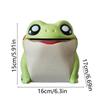 Large Opening Frog Toilet Paper Holder Dust-proof Big Mouth Creative Paper Towel Box 3D Printed Space Saving
