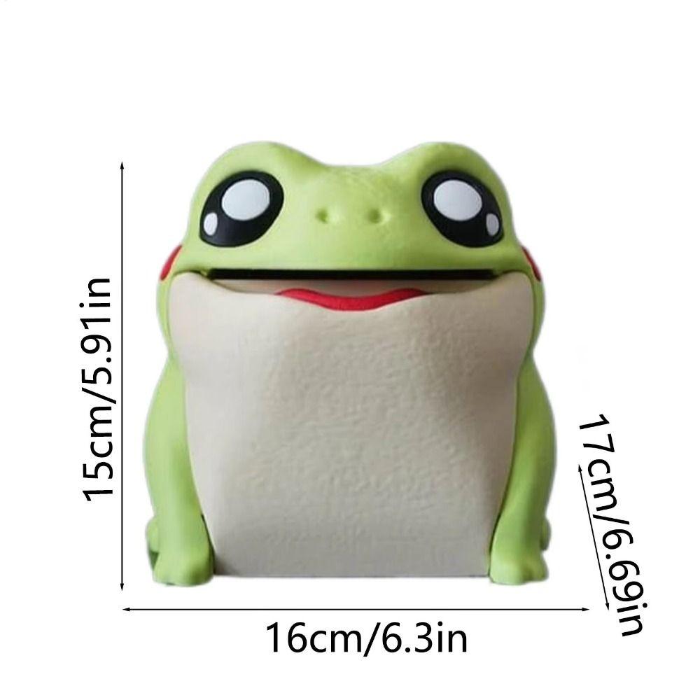 3D Printed Funny Roll Paper Dispenser Dust-proof Creative Paper Towel Box  Bathroom Accessories