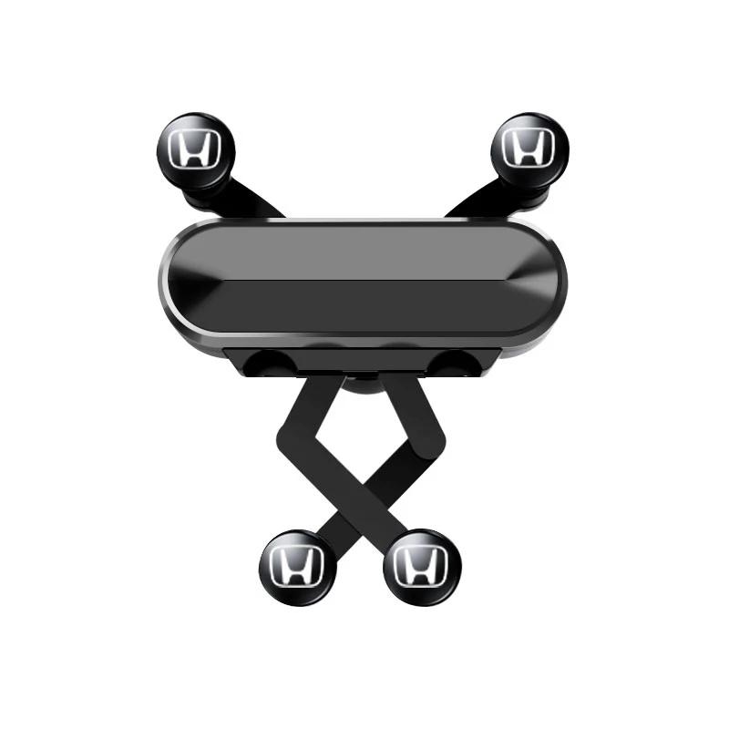 

Car Hot 2025 Car Phone Holder Air Vent Clip Smartphone Stand Gravity Support Mount For Honda Civic Accord Crider City XRV CRV HR золотий