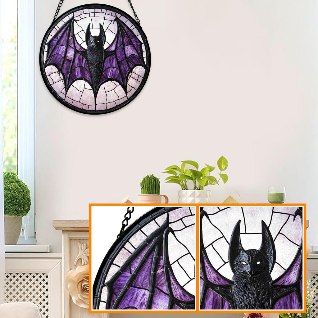 Halloween Acrylic Hanging Decorations 2D Cutout Ornaments for Party Home Decor