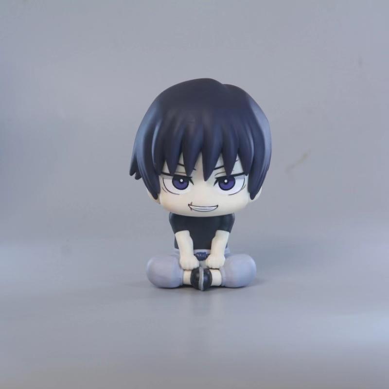 

10СМ Аніме Jujutsu Kaisen Фігурка Подивись вгору Годжо Сатору Гето Сугуру Фушігуро Тоджі Мила Аніме Іграшка Подарунок Колекція Декорація ПВХ With box